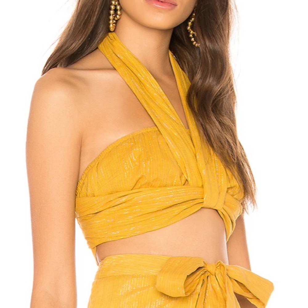 Cleobella Yellow Jet Top
